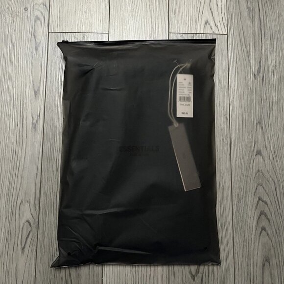 Essentials Stretch Limo Relaxed Sweatpants Black Size XS - Picture 6 of 9